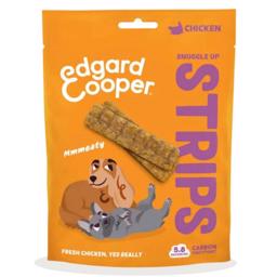 Edgard Cooper Snuggle Up Strips med Kylling 75g - DATOVARER